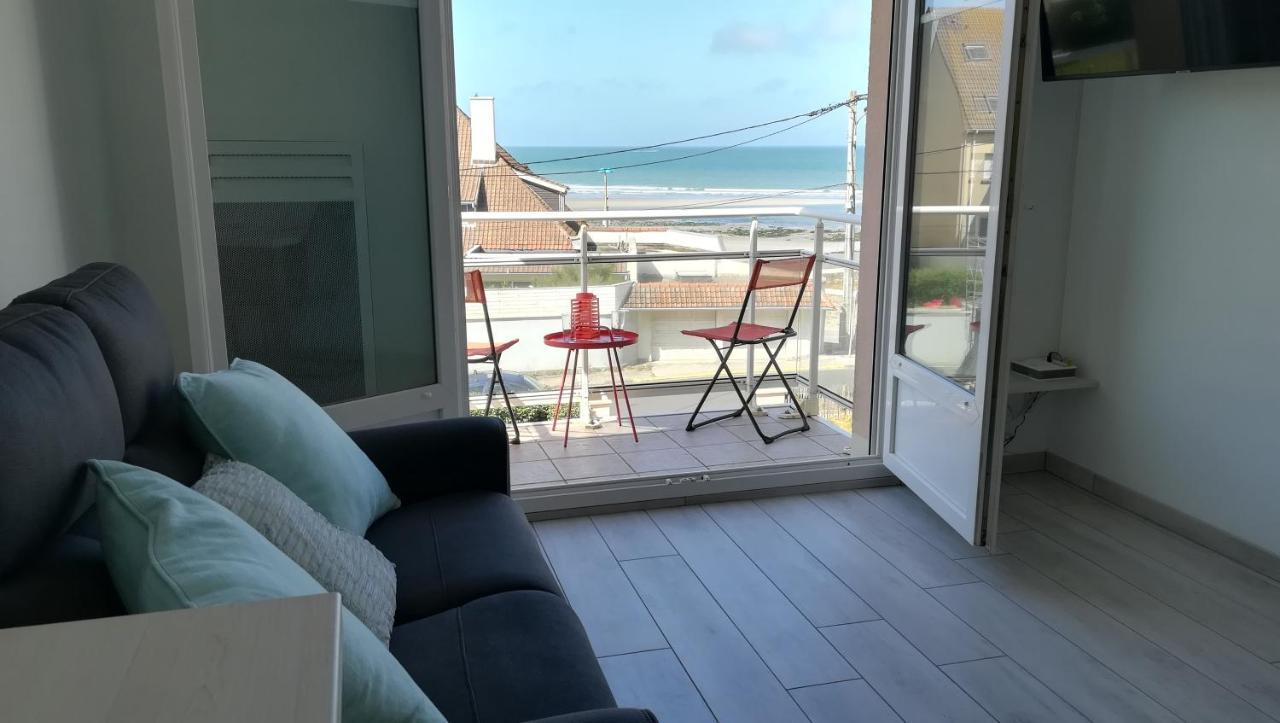 Appartement L'Estivaliere Face A La Mer ヴィムルー エクステリア 写真