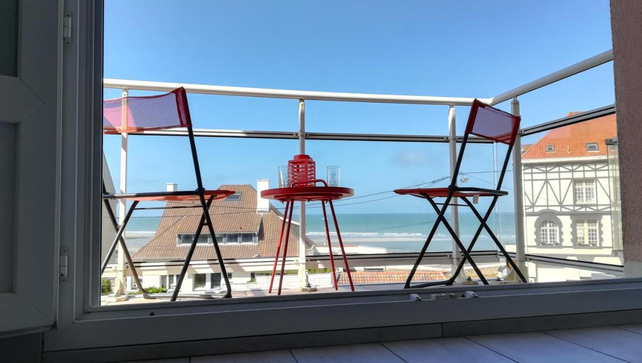 Appartement L'Estivaliere Face A La Mer ヴィムルー エクステリア 写真